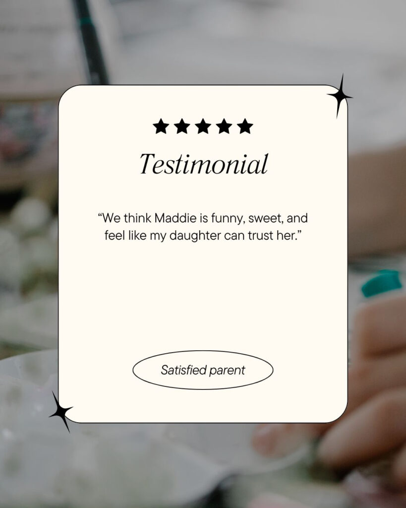 White Modern Client Customer Testimonial Reviews Instagram Post